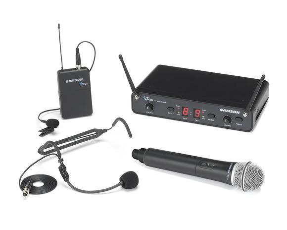 SAMSON SWC288ALL-H Dual-Channel Wireless Microphone System