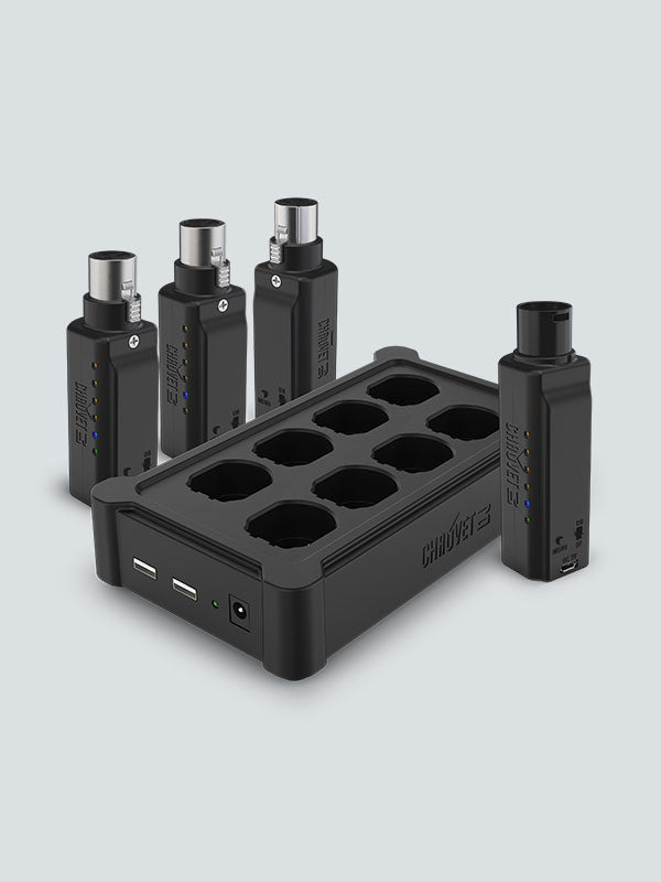 CHAUVET DFI-XLR-PACK Wireless DMX - Chauvet DJ DFI-XLR-PACK D-Fi XLR Pack
