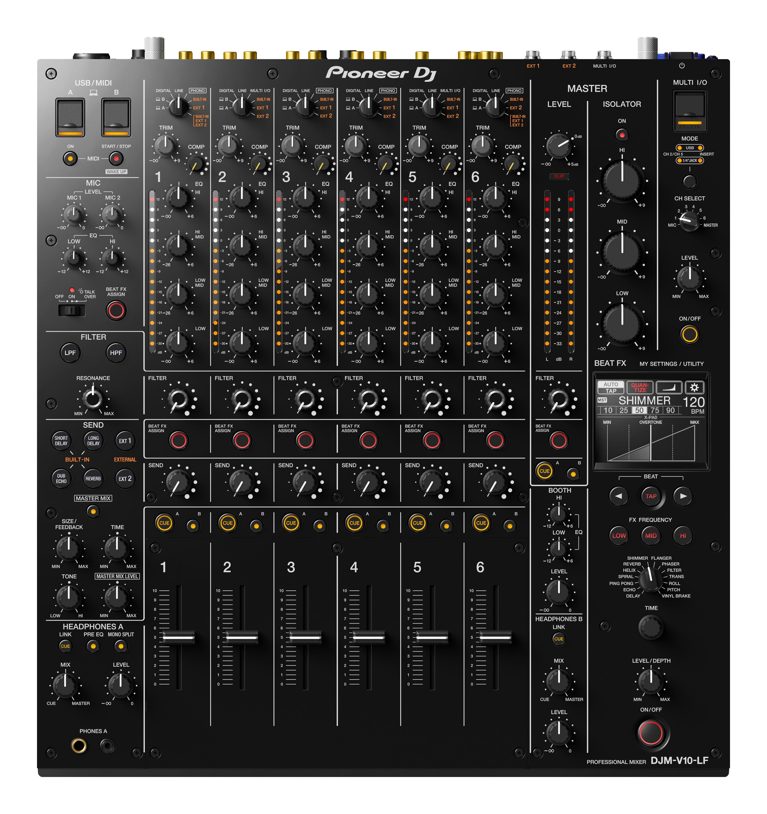PIONEER DJ DJM-V10-LF DJ & PRODUCER MIXER