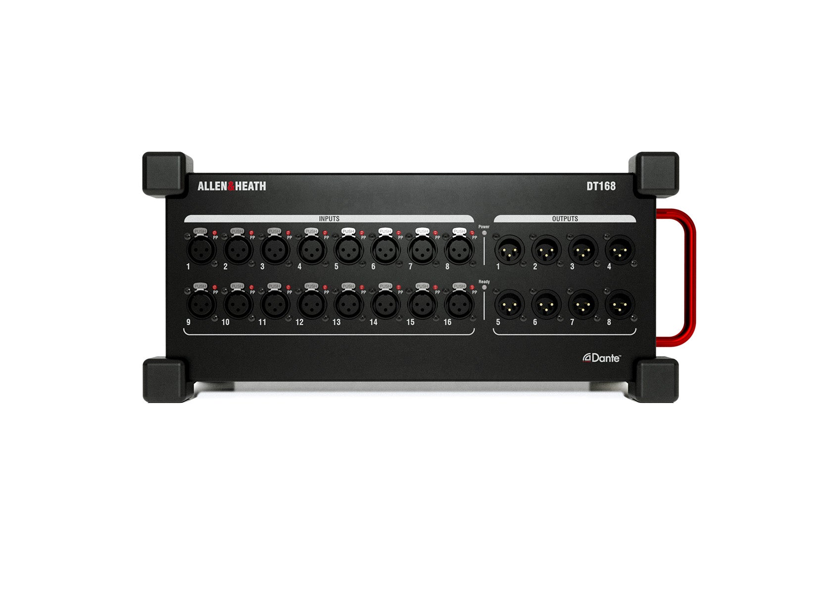 ALLEN & HEATH DLIVE-DT168 - 16 XLR Input / 8 XLR Output – 96kHz Dante Expander