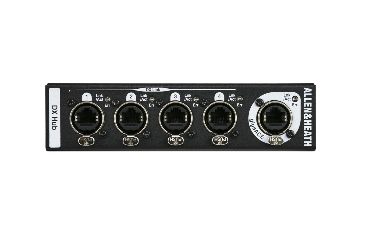 ALLEN & HEATH DX-HUB - Remote DX Expander Hub - DLIVE-DX-HUB