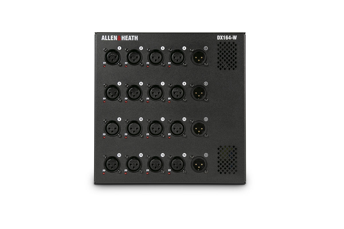 ALLEN & HEATH DLIVE-DX164W - 16 XLR Input / 4 XLR Output Wall Mount DX Expander