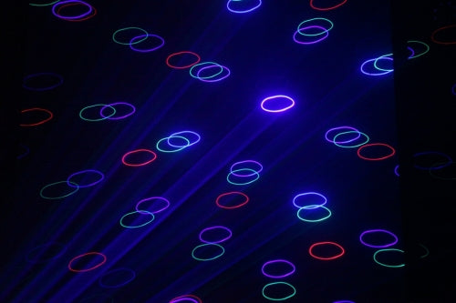 CR-LASER FS-6 RGB (Open box) Multi colored Laser RGB sound activated and DMX