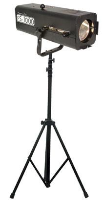 Followspot with 575W halogen lamp.