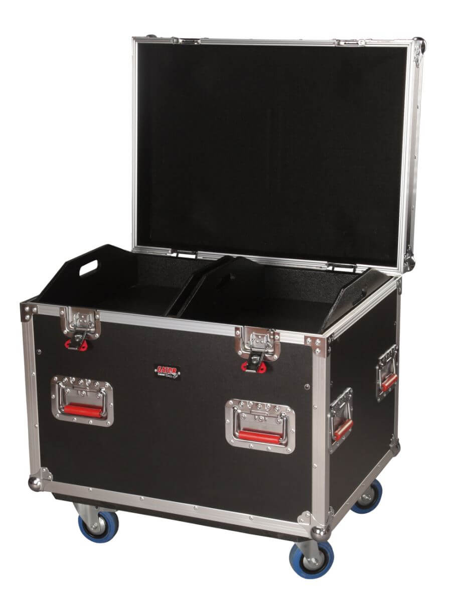 GATOR G-TOURTRK302212 ATA Wood Flight Truck Pack Trunk Case; 30" x 22" x 22" Exterior Before Casters
