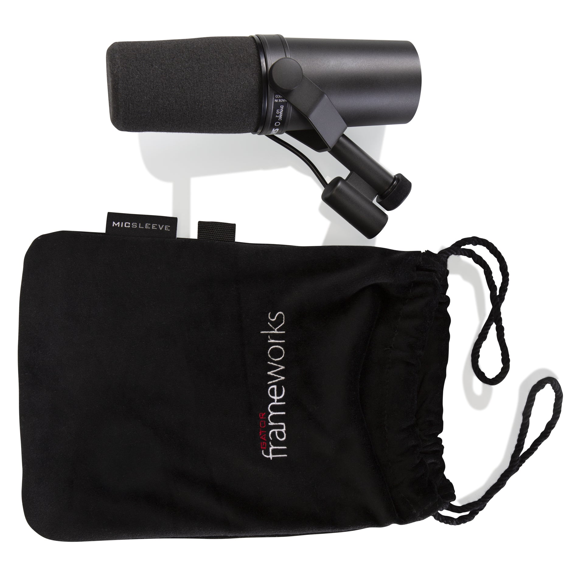 GATOR GFW-MICPOUCH-3PK Soft bag for studio mics - 3 Pack. - Soft Bag For Studio Mics - 3 Pack