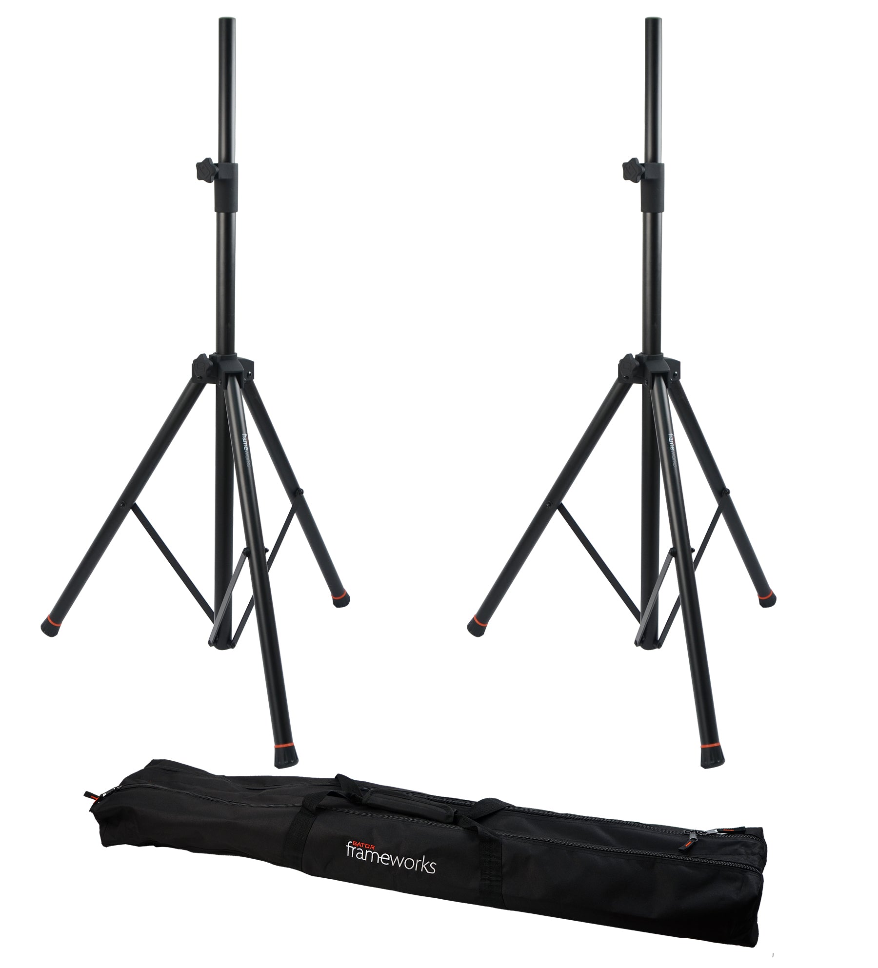 GATOR GFW-SPK-3000SET Set of (2) GFW-SPK-3000 with Frameworks carry bag
