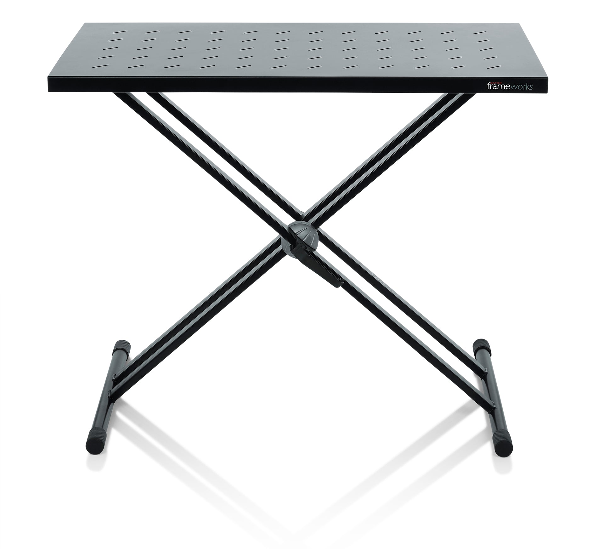 GATOR GFW-UTL-XSTDTBLTOPSET Utility table top with double-X stand.- Utility Table Top & “X” Style Stand Set