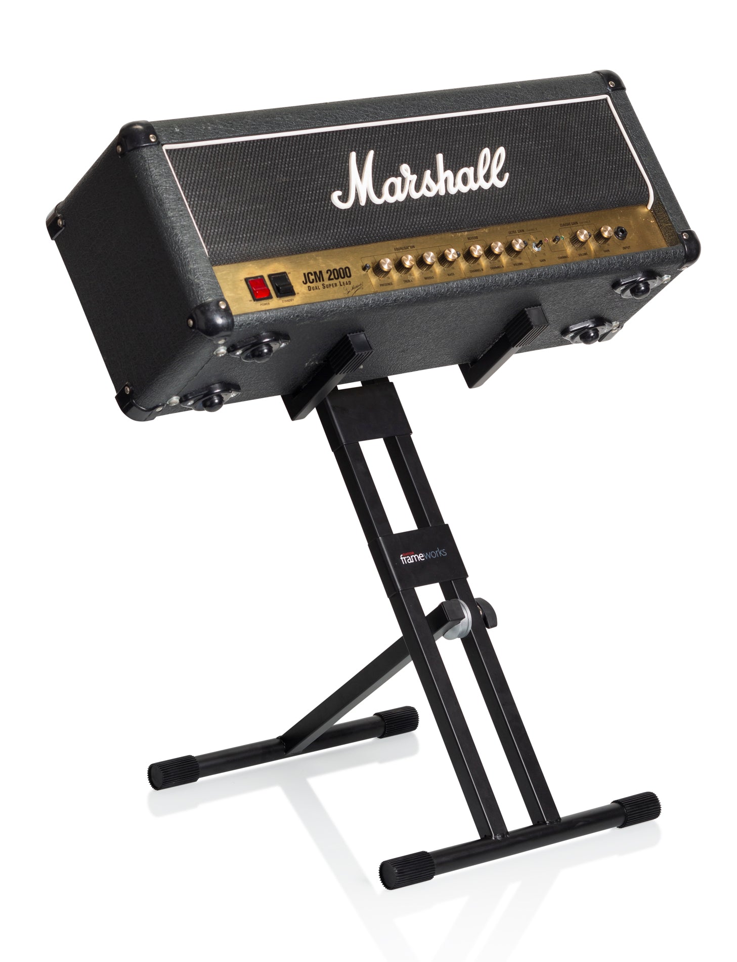GATOR GFW-GTR-AMP200 Collapsible Combo amp stand high - Gator GFW-GTR-AMP200 Combo Amp Stand High