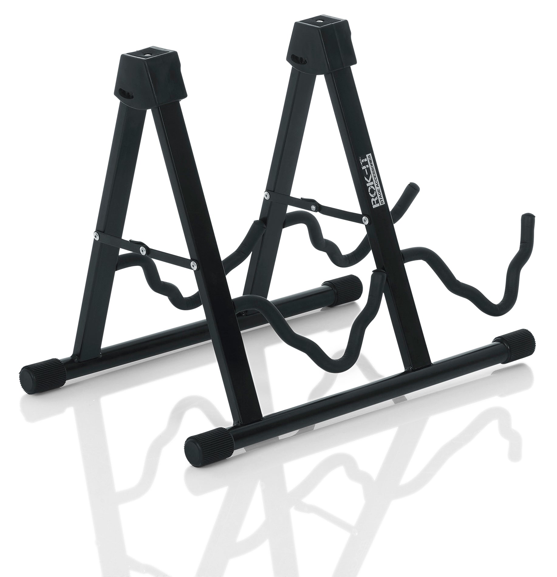 GATOR RI-GTRAU2X Double A Frame Guitar Stand. - Double A-Frame Guitar Stand
