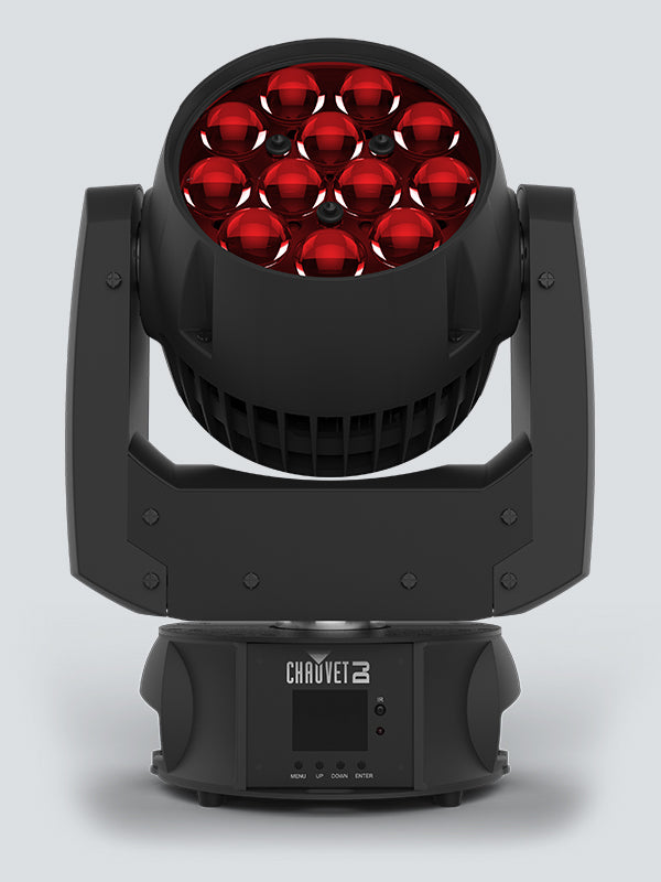 CHAUVET INTIMWASHZOOM450-IRC Led wash moving head - Chauvet DJ INTIMIDATOR WASH ZOOM 450 IRC Feature-Packed Compact Moving Head Wash Fitted With 15 W Quad-Color RGBW LEDs