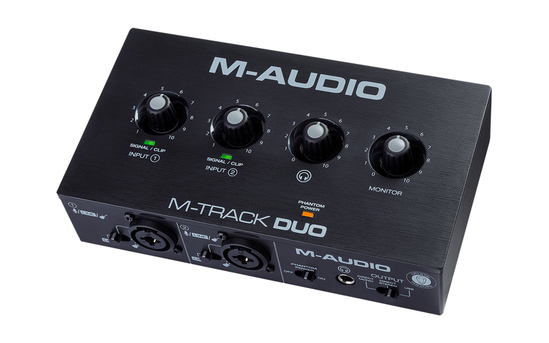 M-AUDIO MTRACK DUO - 2-Channel USB recording interface for Mac and PC