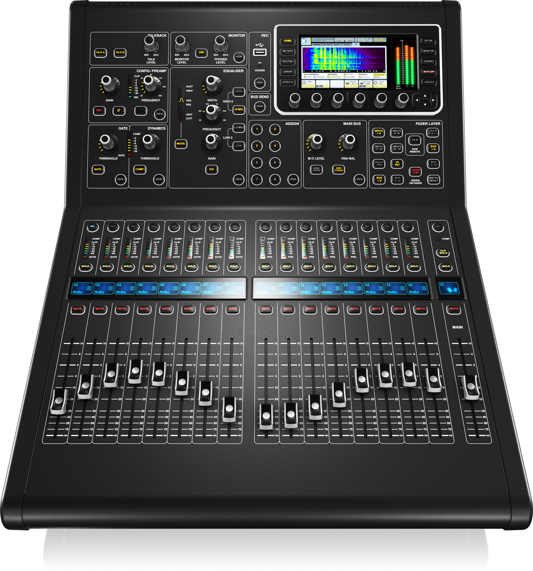 MIDAS M32R LIVE (CONTACT US TO CONFIRM PRICE ANDS AVAILABILITY) DIGital Console for Live and Studio with 40 Input Channels, 32 Midas PRO Microphone Preamplifiers and 25 Mix Buses and Live Multitrack Recording