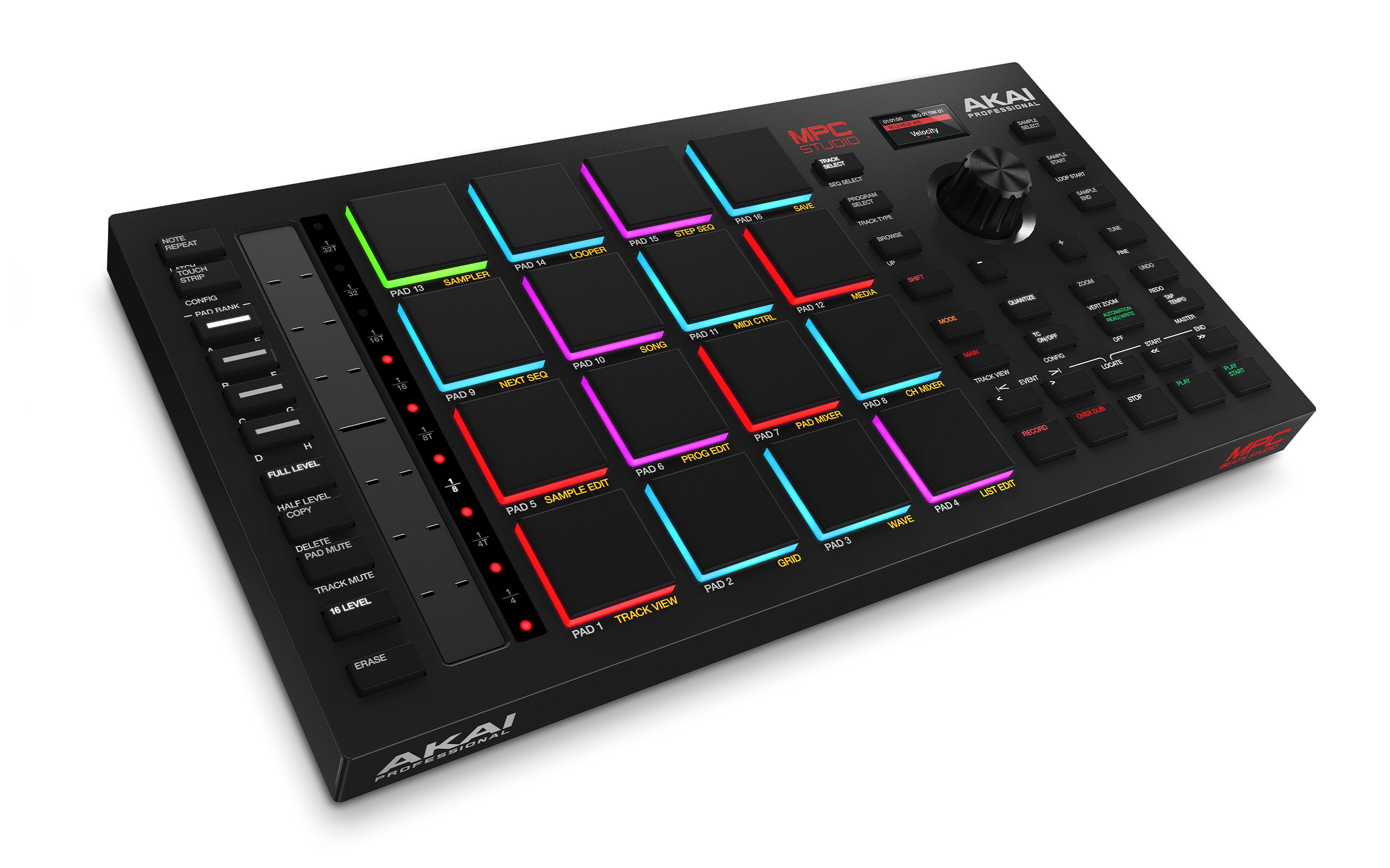AKAI PRO MPC STUDIO2- Drum pad controler with assignable touchstrip
