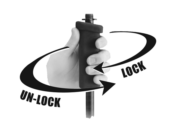 ON STAGE MS7255PG - ON-STAGE STANDS MS7255PG PISTOL GRIP DOME BASE MIC STAND