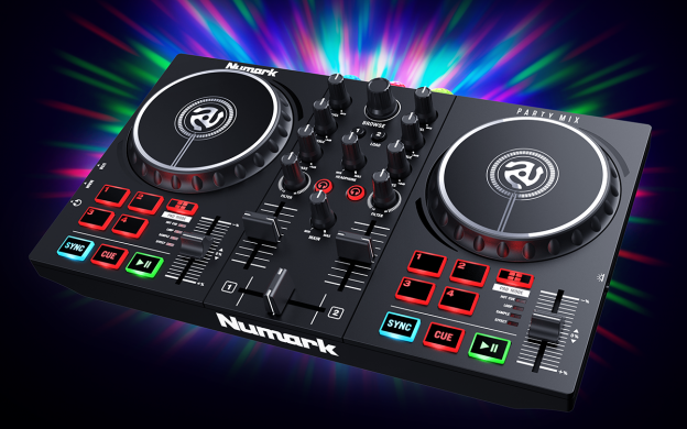 NUMARK PARTYMIX11- Controller with Built In Light Show