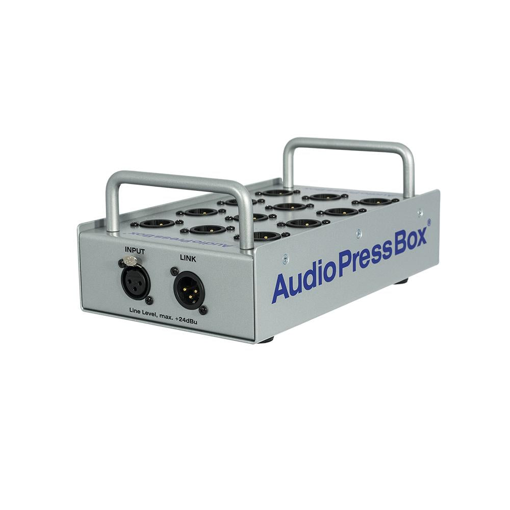 AUDIOPRESSBOX APB-P112SB Passive Pressbox 12x MIC Outputs