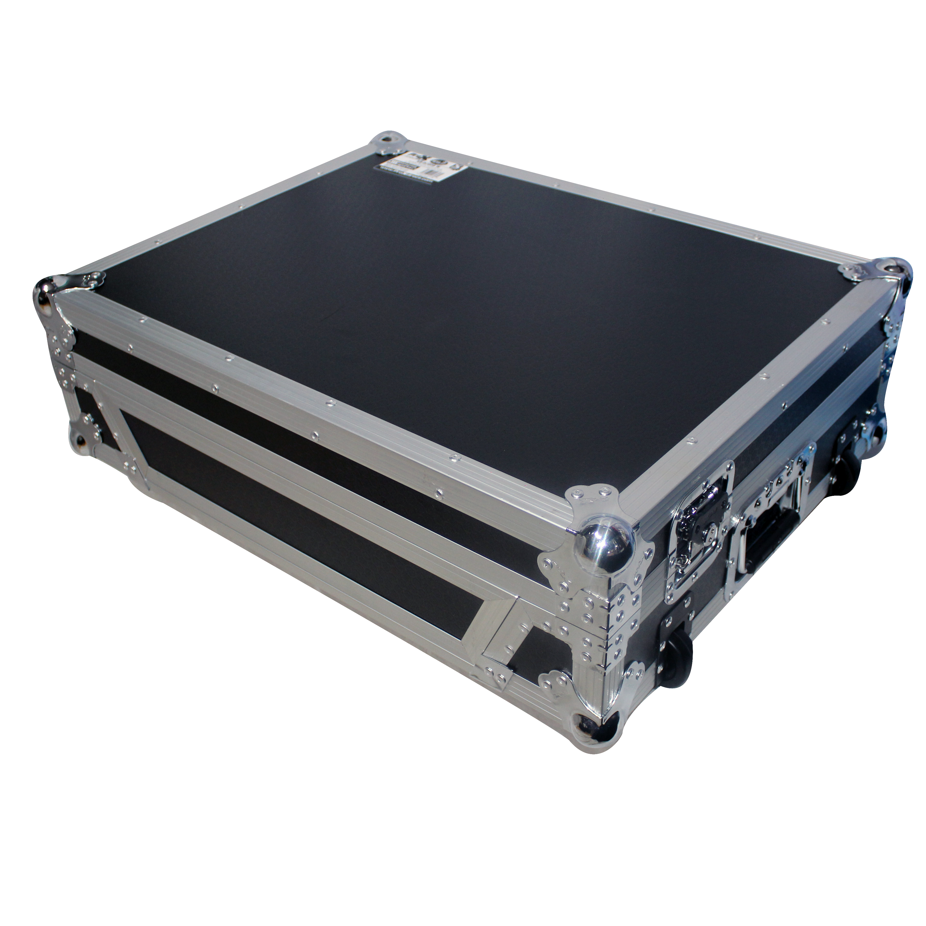PROX-XS-DJ808W - Flight Case for Roland DJ-808 or Denon MC7000 Digital Controller W-Wheels