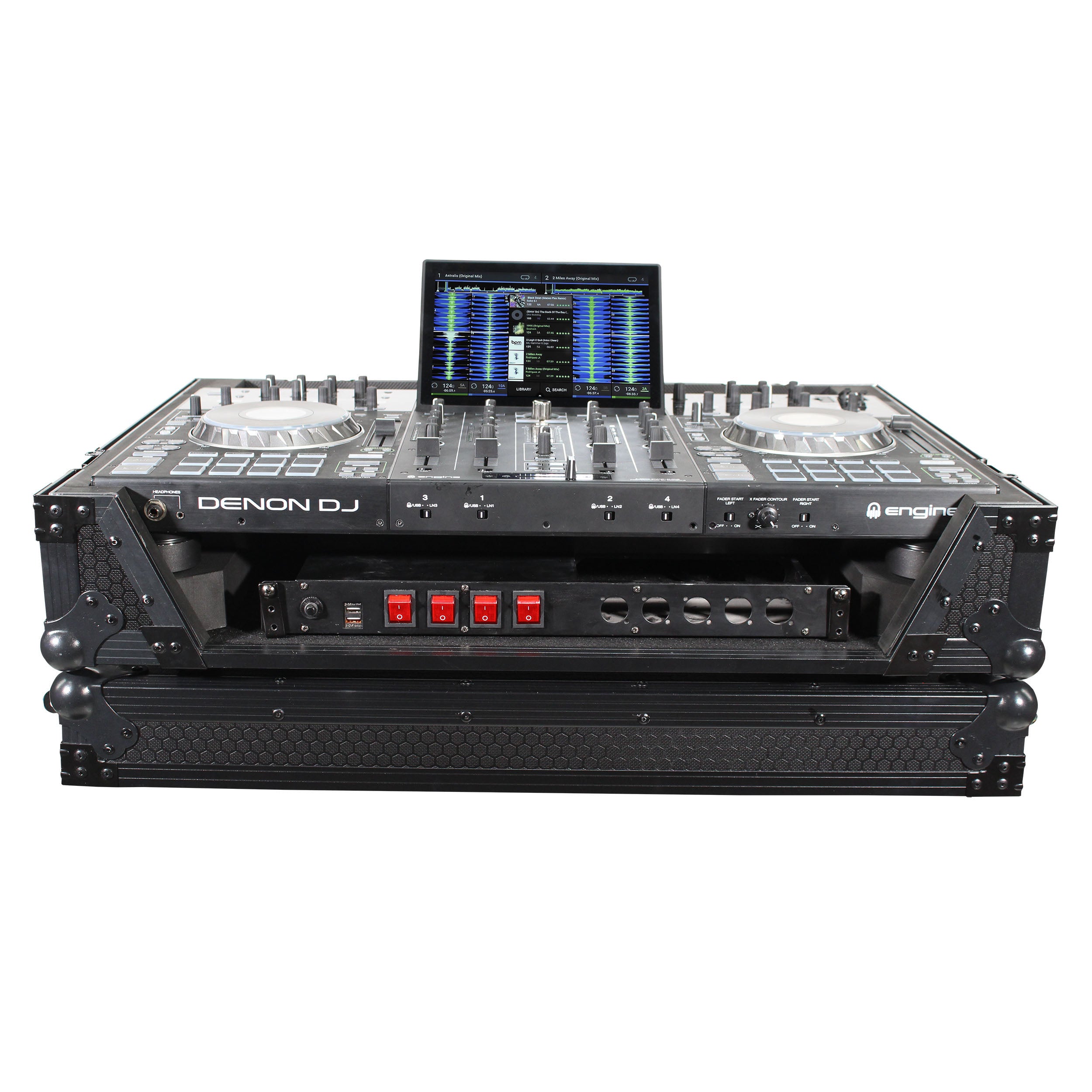 PROX-XS PRIME4 W - ATA Flight Case For Denon PRIME 4 AND PRIME 4 PLUS