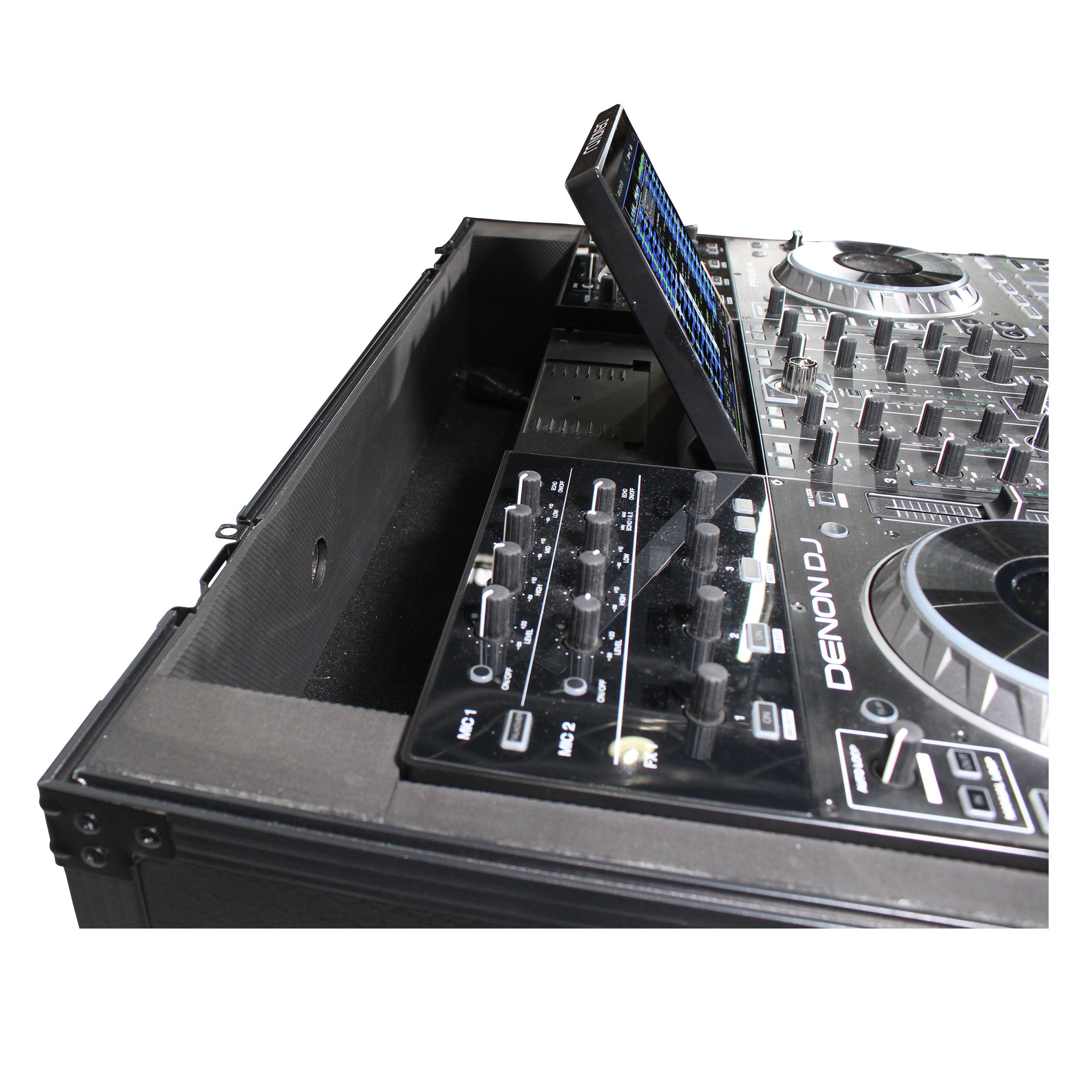 PROX-XS PRIME4 W - ATA Flight Case For Denon PRIME 4 AND PRIME 4 PLUS