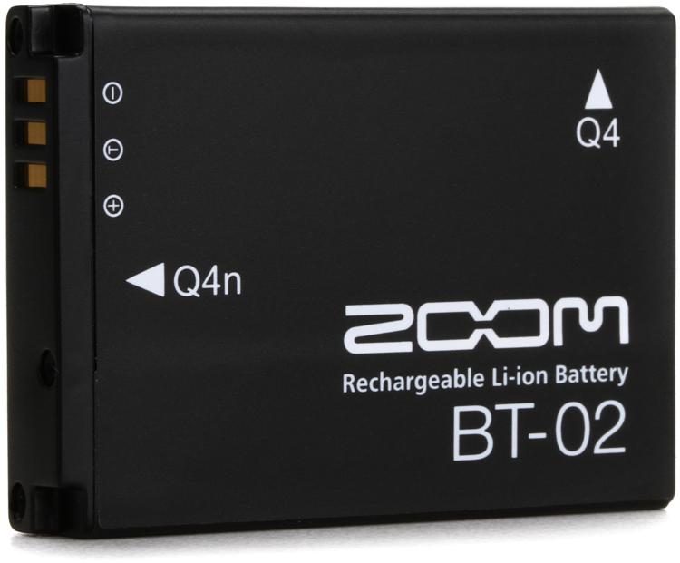 ZOOM BT02 - Rechargeable Li-ion Battery for Q4 / Q4n