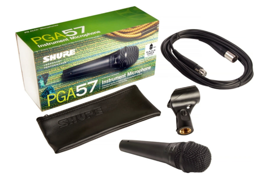 SHURE PGA57-XLR - Vocal Microphone with XLR cable