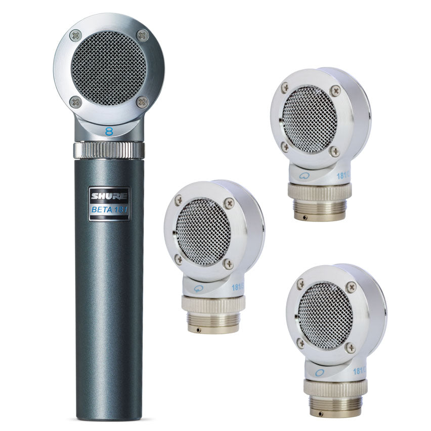 Shure BETA181/KIT - Mini Side-Address Microphone with Four Capsules