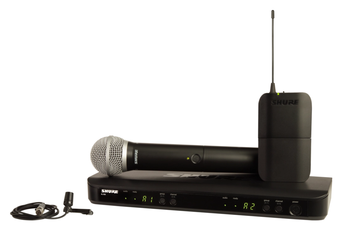 Shure BLX1288/MX153-J11 Wireless Combo System