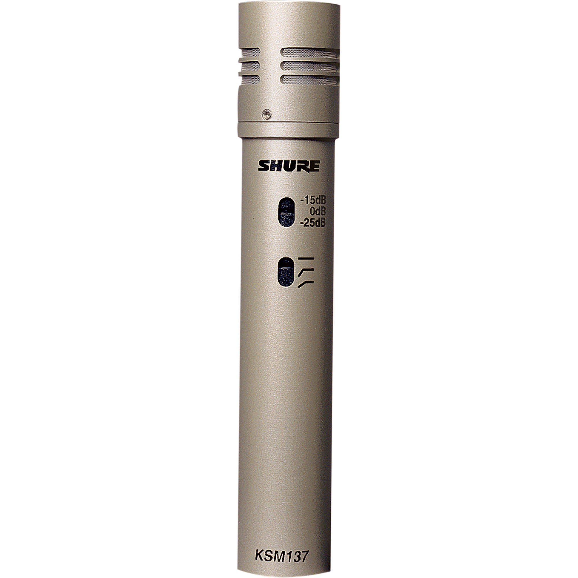 Shure KSM137/SL - Cardioid Condenser Microphone with Windscreen & Case