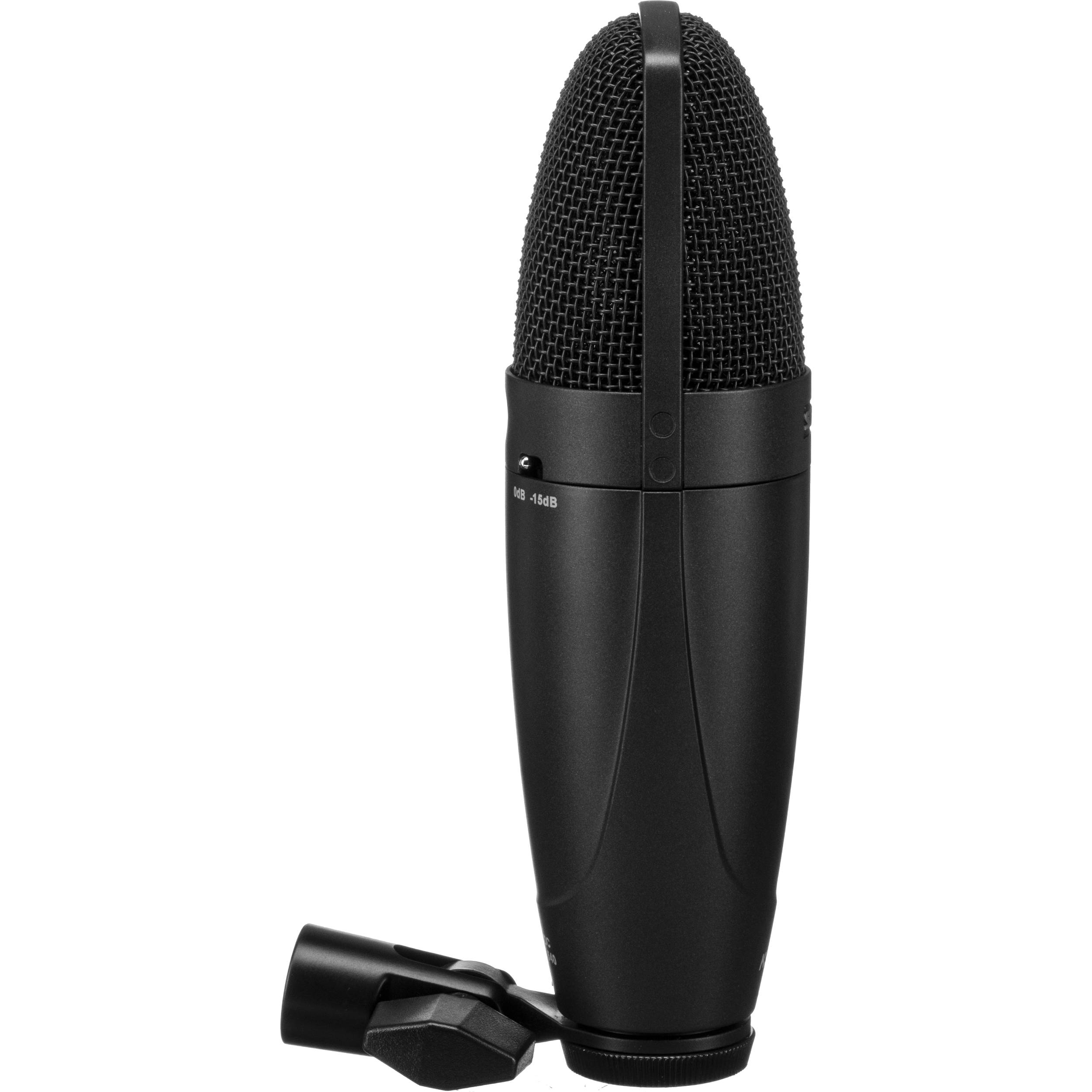Shure KSM32/CG - Cardioid Condenser Microphone with A32M & Pouch -Charcoal