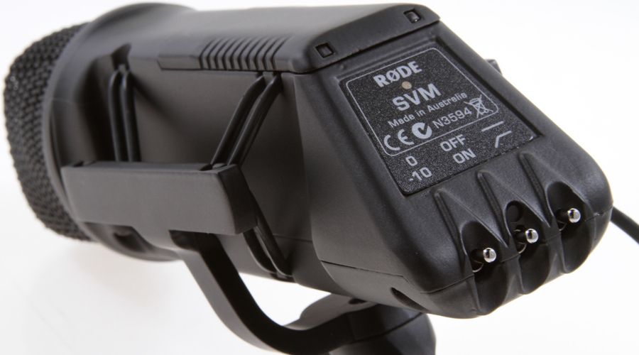RODE Stereo VideoMic, stereo condenser mic with integrated shockmount