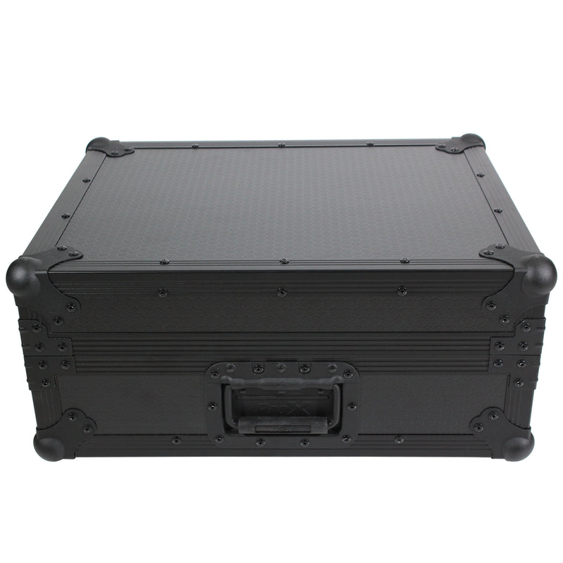 PROX-T-TTBL Turntable Case - Flight Case for Turntable - Universal W-Foam Kit | Black on Black
