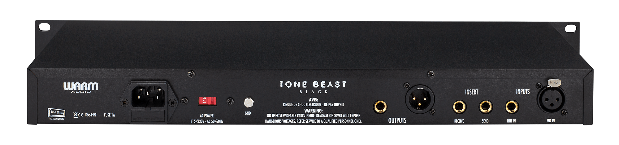 WARM TB12-BLACK / Tone Mic Preamp
