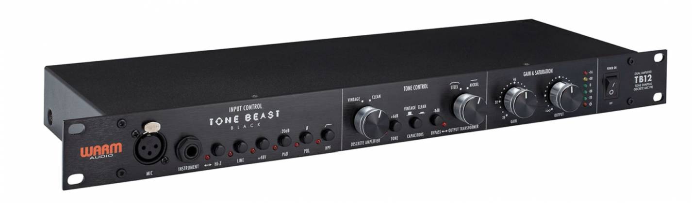 WARM TB12-BLACK / Tone Mic Preamp
