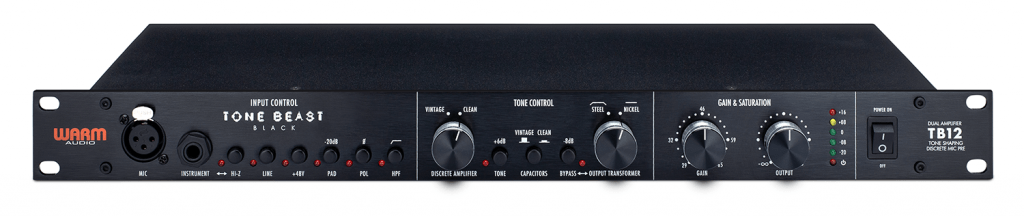 WARM TB12-BLACK / Tone Mic Preamp