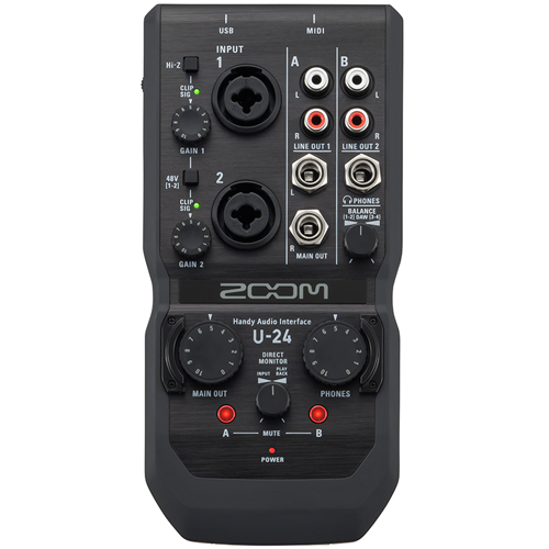 ZOOM ZU24 Handy Audio Interface