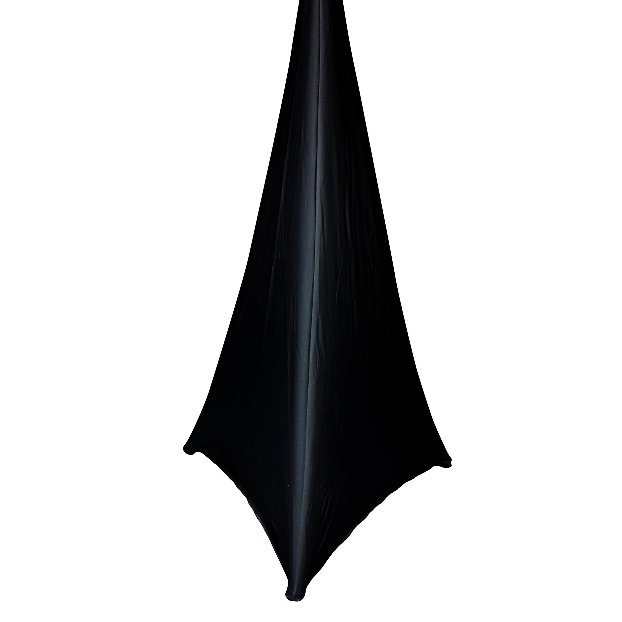 PROX-X-SP3SC-BL Speaker Scrim -Lycra Cover Scrim for Speaker Tripod or Lighting Stand 3 Sided - Black