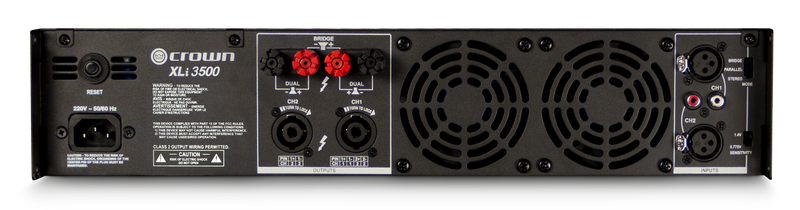 CROWN XLI 3500 - Amplifier 2 X 1350 watt 4 ohm