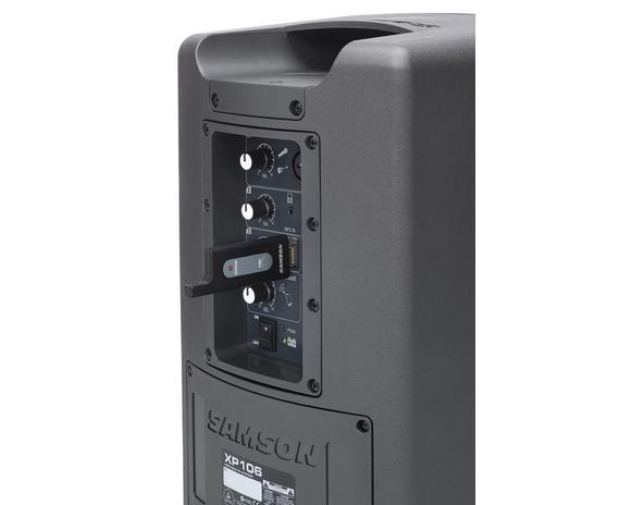 SAMSON XP106W Rechargeable Portable PA with Wireless System and Bluetooth 100W