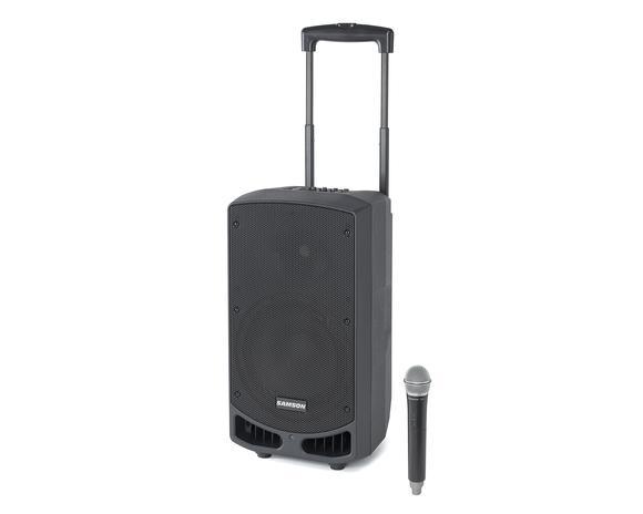 SAMSON XP310W-K Rechargeable Portable PA with Handheld Wireless System and Bluetooth 300W