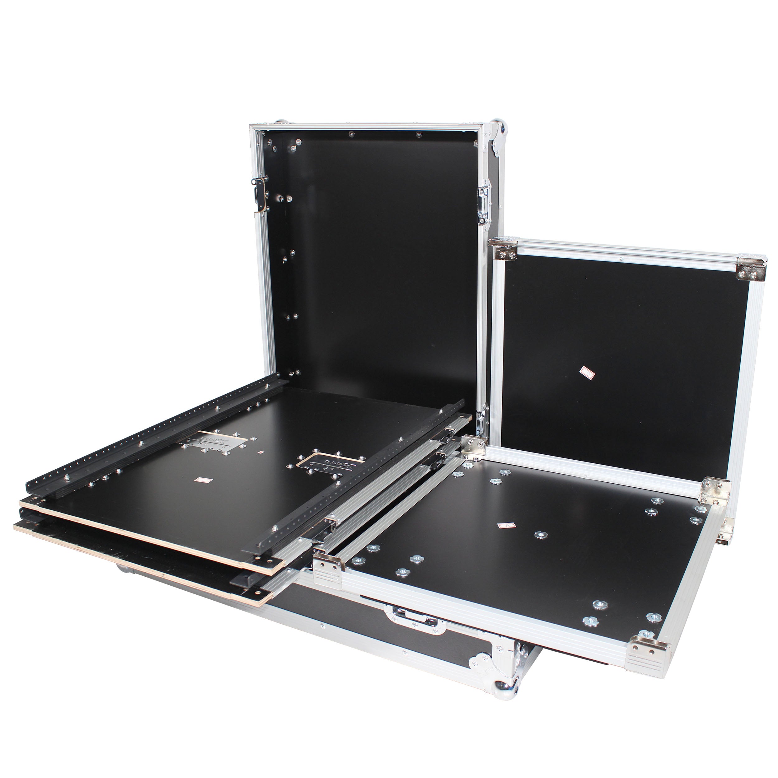 PROX-XS-16R18W - 16U Space Amp Rack Mount ATA Flight Case 18 Inch Depth W-Casters