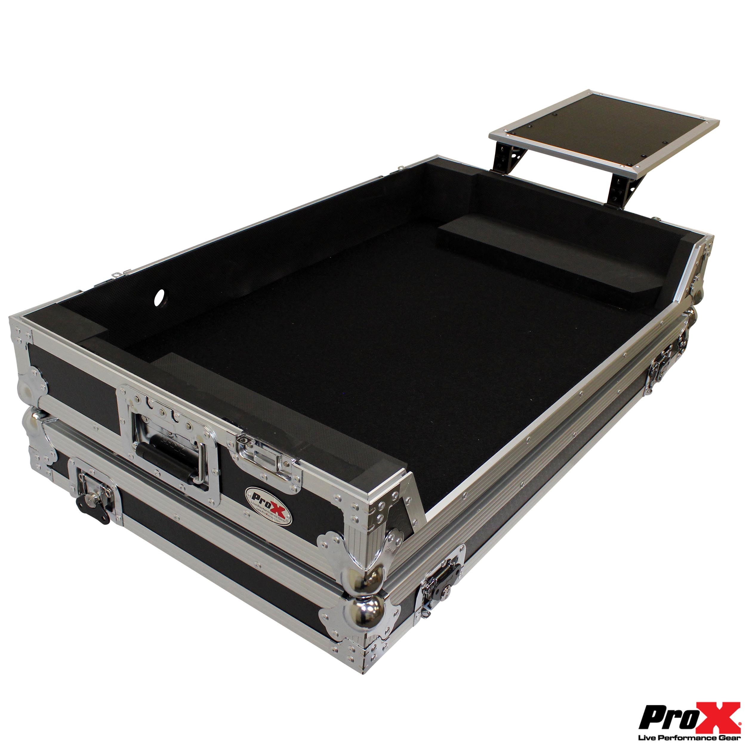 PROX-XS-DDJSZ W MK2 - Flight Case for Pioneer DDJSZ2 Digital Controller W-Side Laptop Shelf