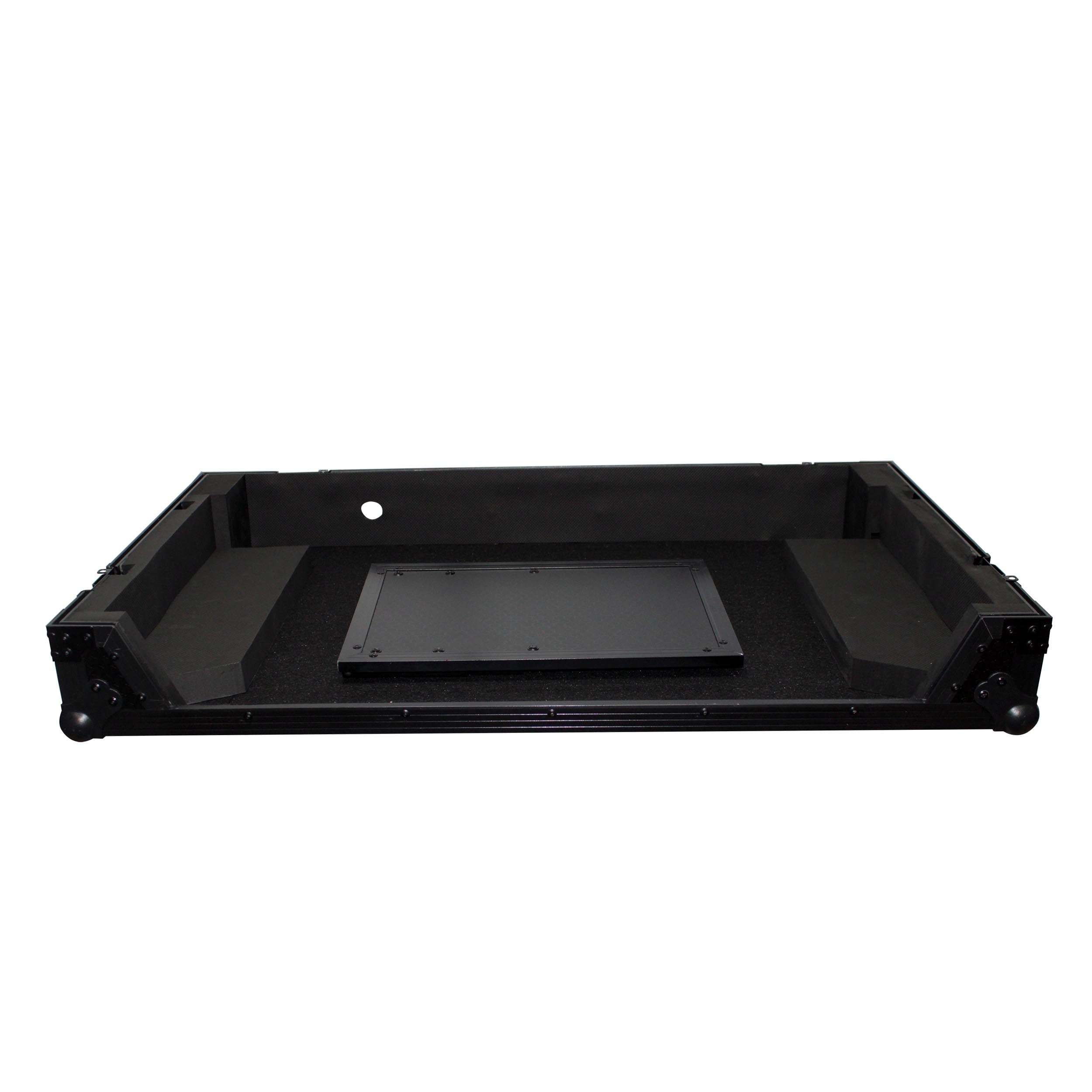 PROX-XS-DDJSZ WBL MK2 - Flight Case For Pioneer DDJ-SZ2 Digital Controller W-Wheels | Black on Black