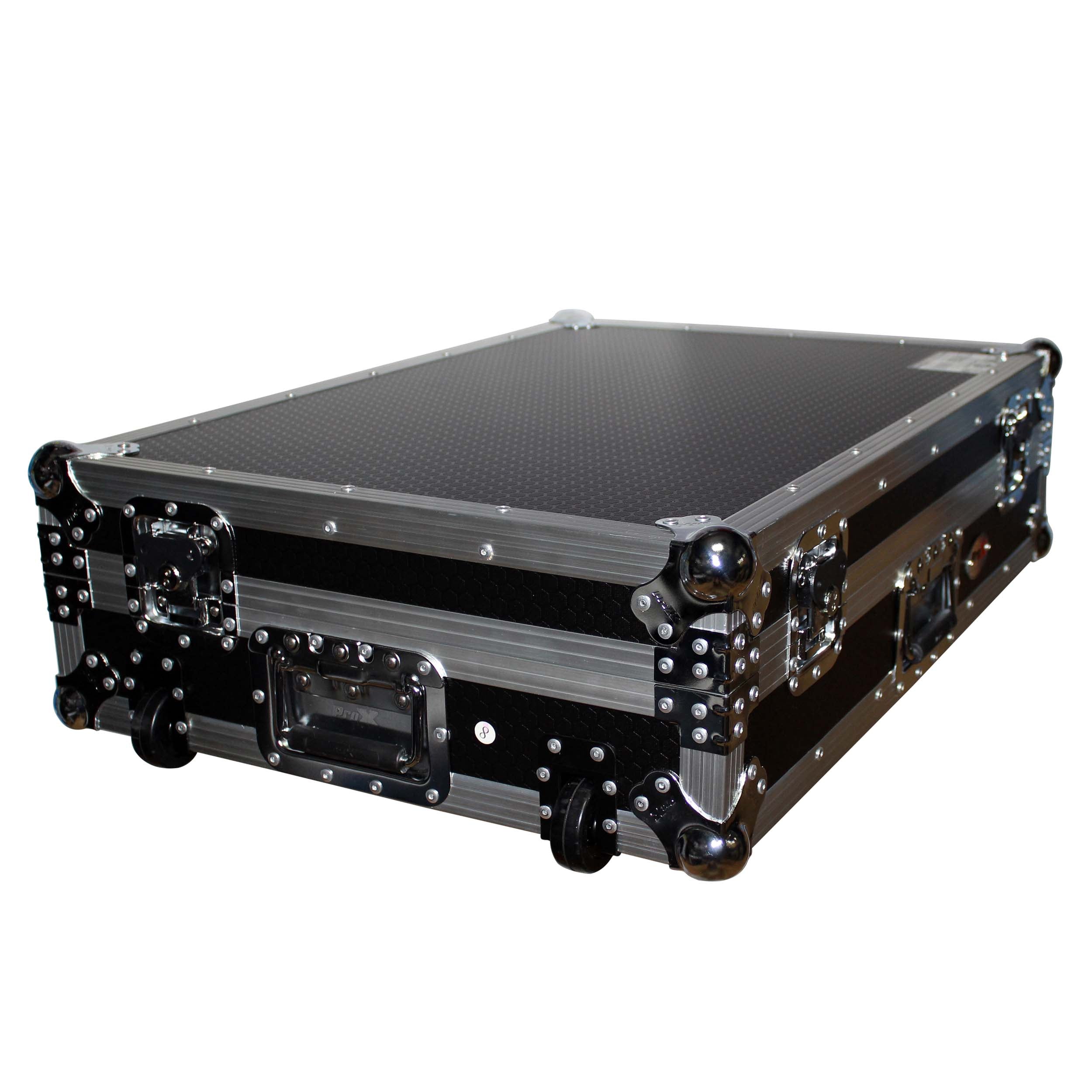 PROX-XS-MCX8000 W - Flight Case for Denon MCX8000 Digital Controller W-Wheels