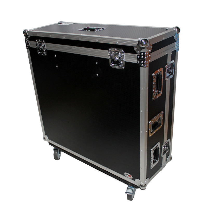 PROX-XS-MIDM32DHW - Flight Case for Midas M32 Console with Doghouse and Wheels
