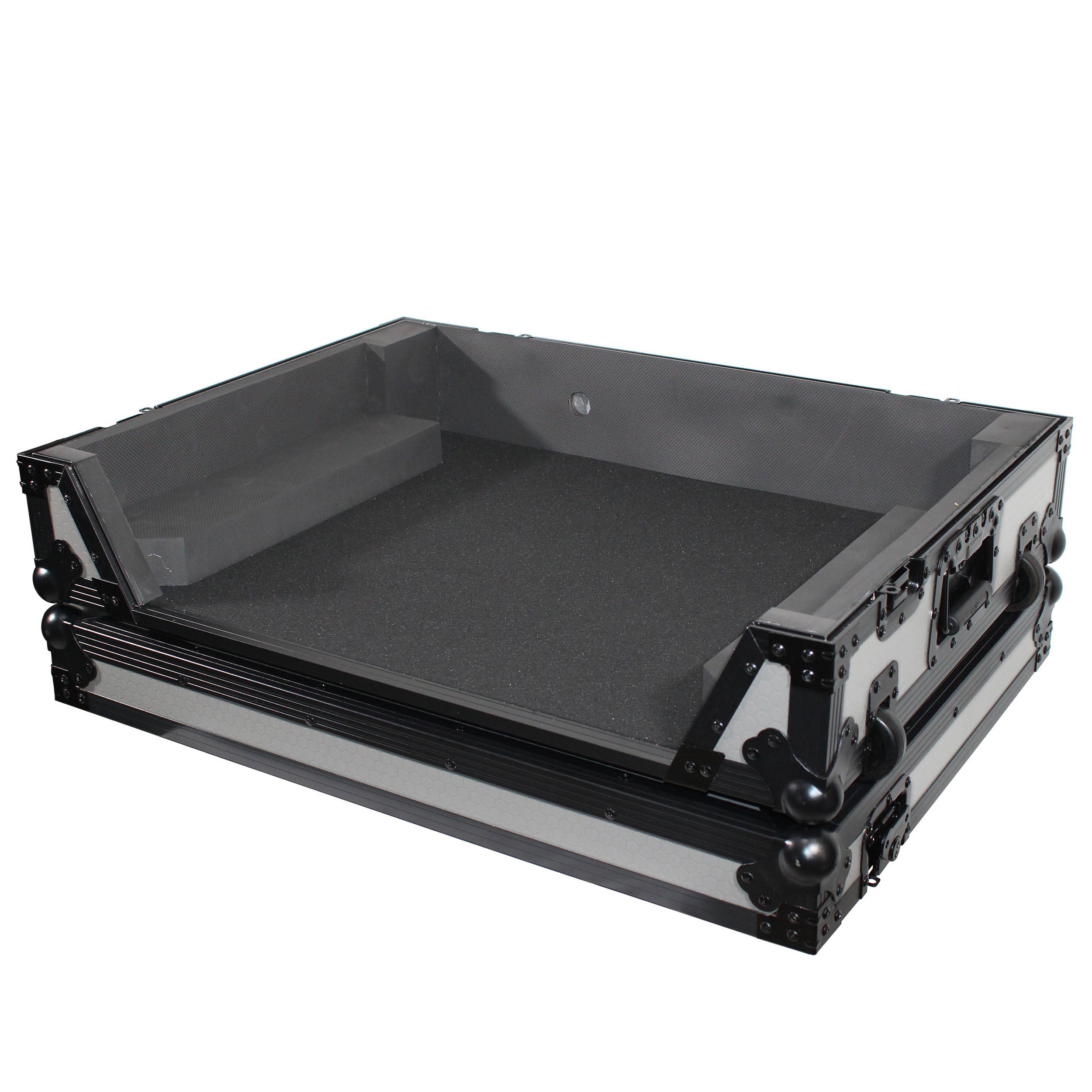 PROX-XS-PRIME4 WGB - Flight Case for Denon Prime 4 Standalone DJ System with Wheels | Black on Gray