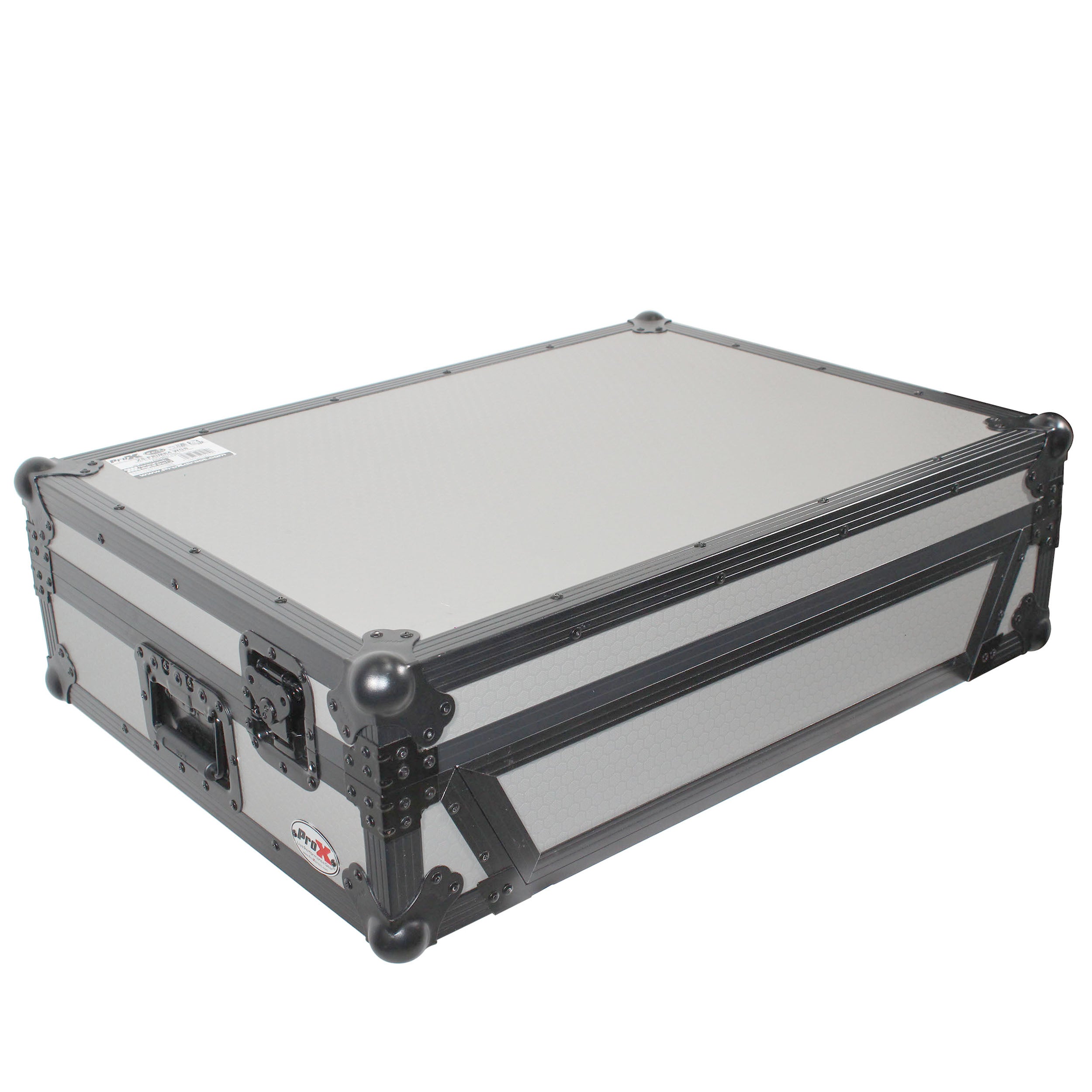 PROX-XS-PRIME4 WGB - Flight Case for Denon Prime 4 Standalone DJ System with Wheels | Black on Gray