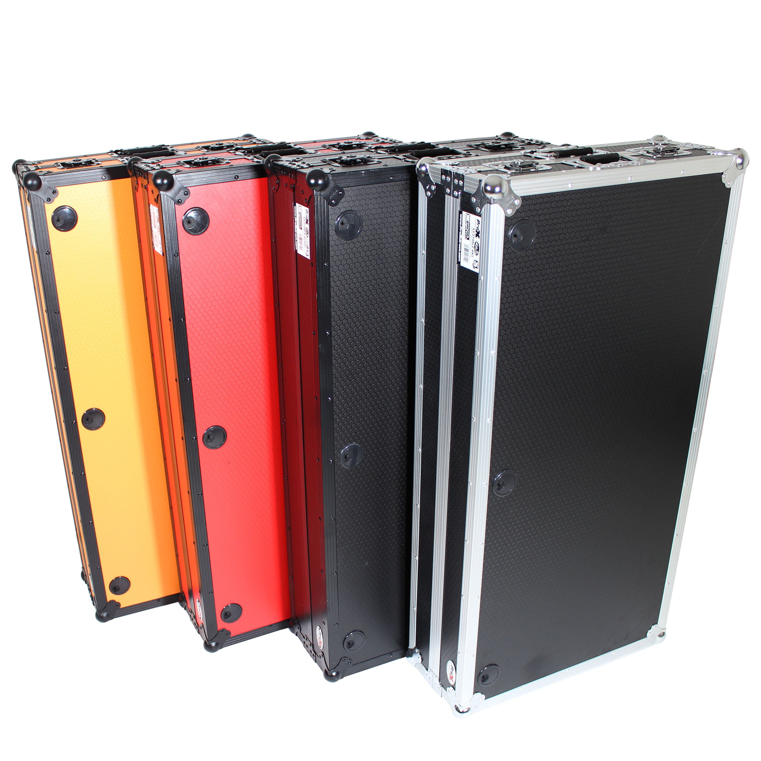 PROX-XS-ZTABLE MK2 - DJ Z-Table® Workstation | Flight Case Table | Portable W-Handles and Wheels