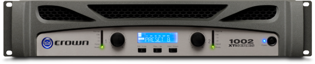 CROWN XTI-1002 - Amplifier 2 X 700 watt at 2 OHM with DSP