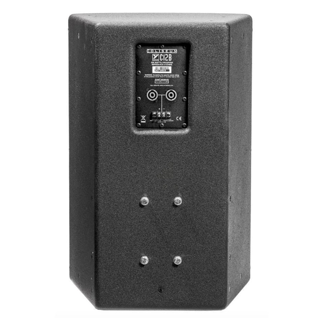 YORKVILLE C12B - Passive installation speaker 400 watts - Yorkville C12B Coliseum Series 12" 400W Installation Loudspeaker (Black)